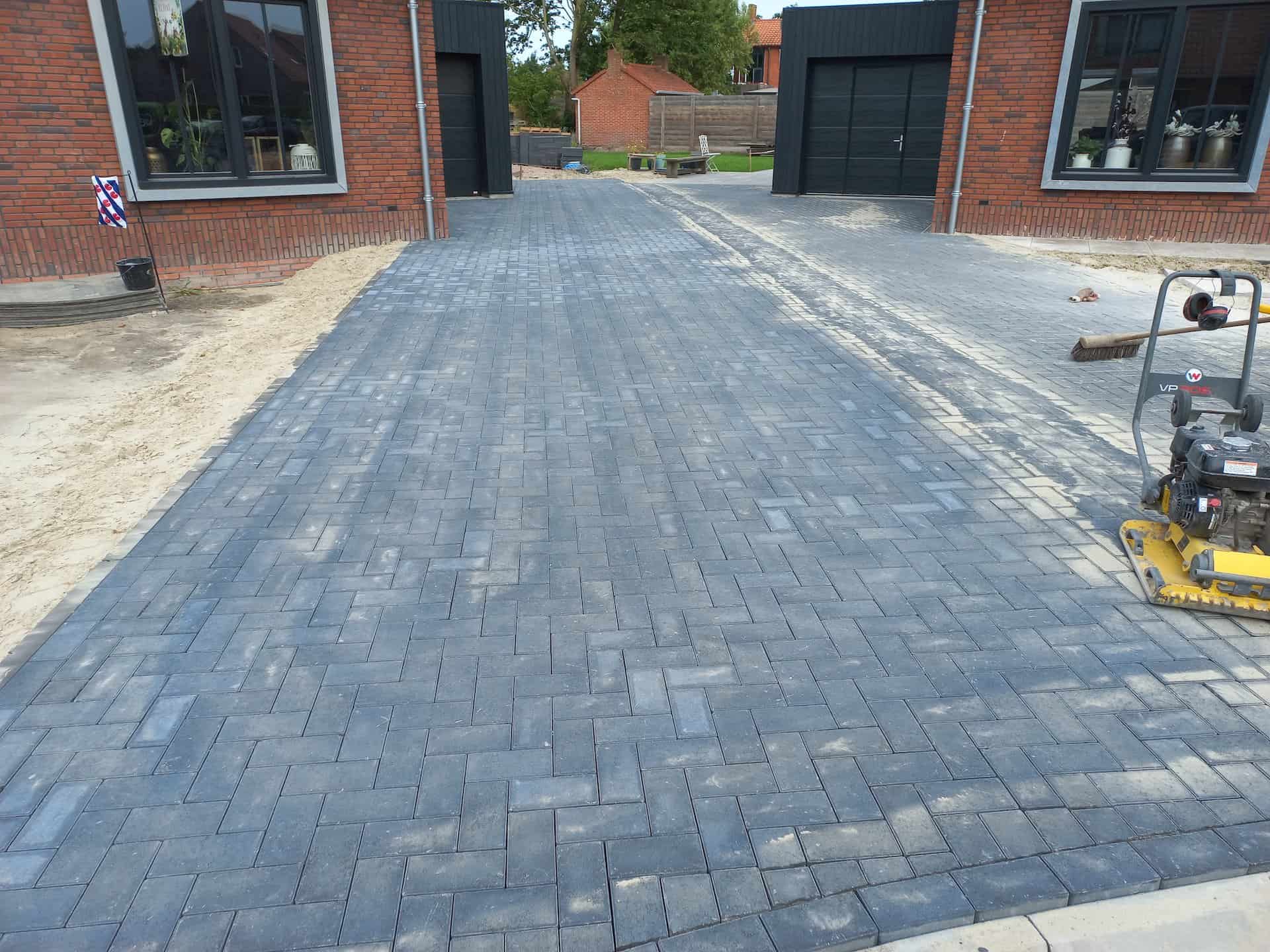 Oprit bestrating Friesland